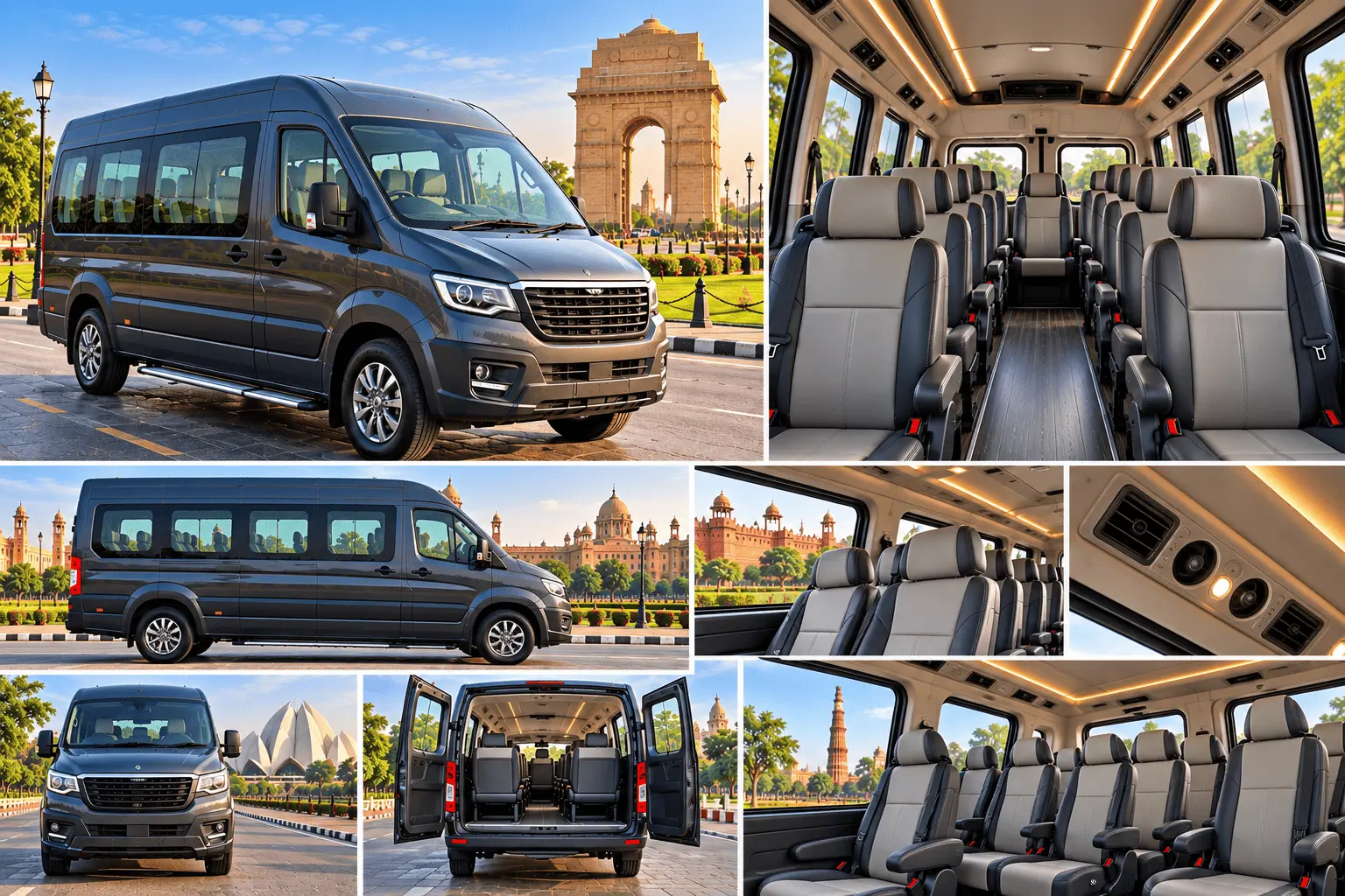 Force Urbania 17 Seater on Rent