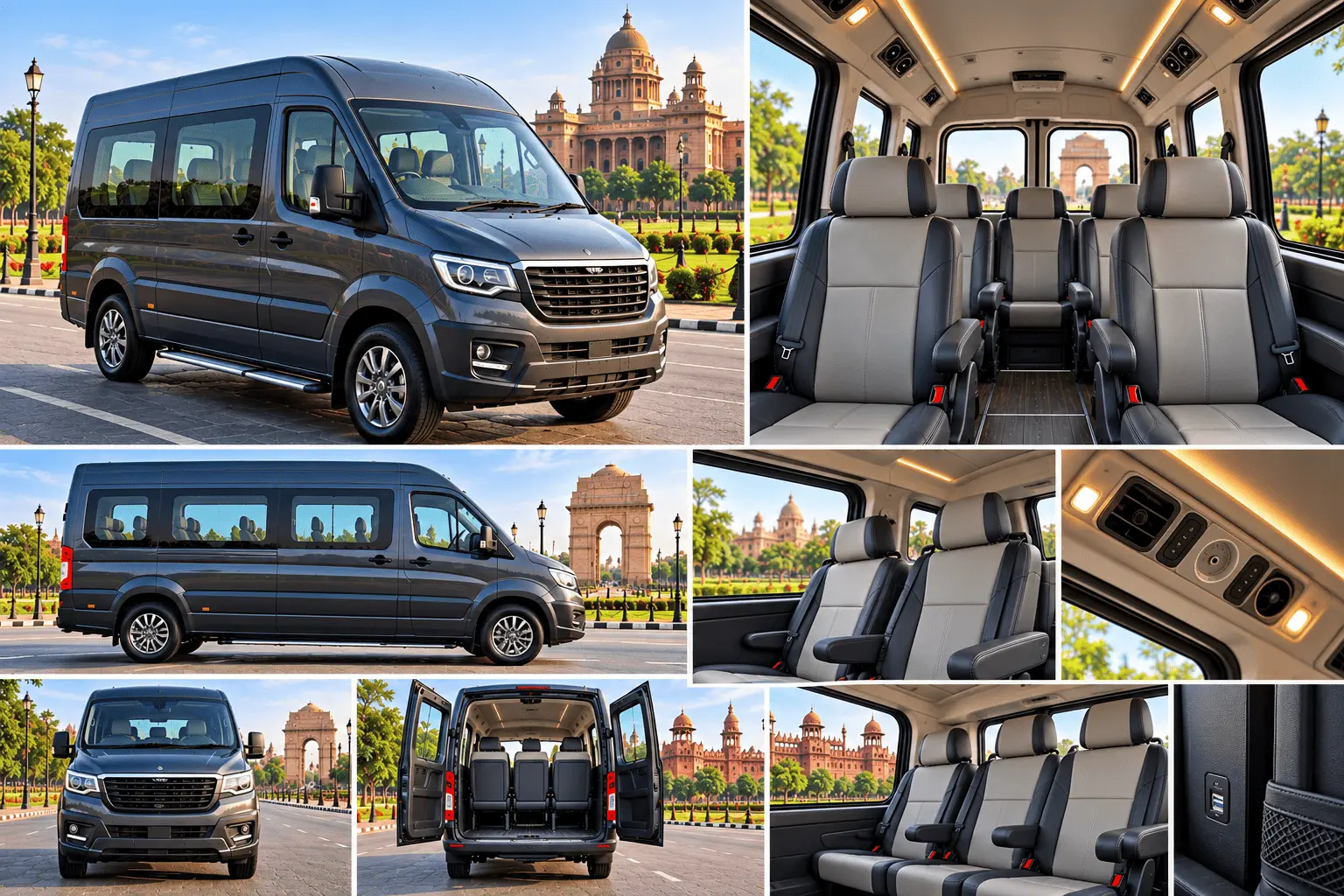 Force Urbania 9 Seater on Rent
